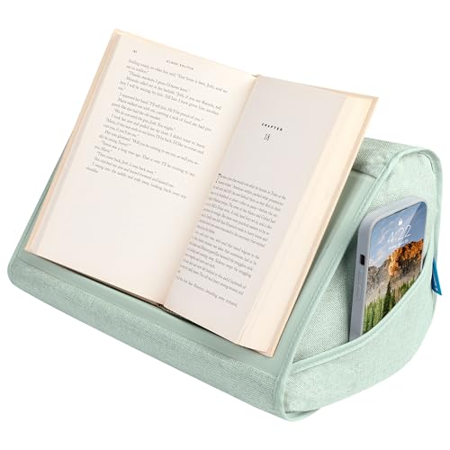 LAPGEAR Book Pillow - Sage Green, Fits 6" x 9" Books - color: Sage Green