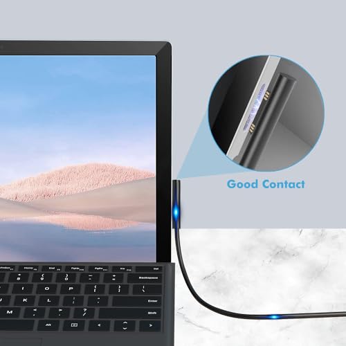65W Surface Pro Laptop Charger Compatible with Microsoft Surface Pro 11 10 9 8 7 6 5 4 3 X Power Adapter,Surface Laptop 1 2 3,Compatible for Both Microsoft Surface Book Laptop,Works with 65W&44W&36W - color: BLACK2