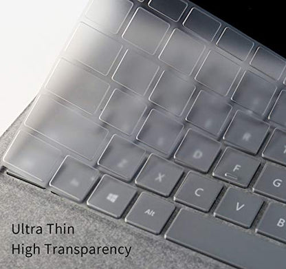 Premium Ultra Thin Keyboard Cover for Microsoft Surface - 2018/2017 Laptops, Surface Book 3/2/1 13.5/15 inch, Accessories (US Layout) - size: Surface Book 3/Book 2/Laptop 2