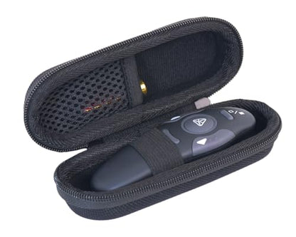 Hard EVA Case Replacement Compatible with DinoFire/Logitech Wireless Presenter R400/R500/R800 Wireless Presentation Remote Clicker(CASE ONLY)