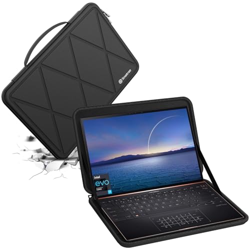 Smatree M48T Hard Protective 13 inch Laptop Sleeve Case for ASUS | Compatible for ASUS Zenbook S UX393 (X8045T) - color: Black, size: 13 inch/M48T/Size:32*23.8cm