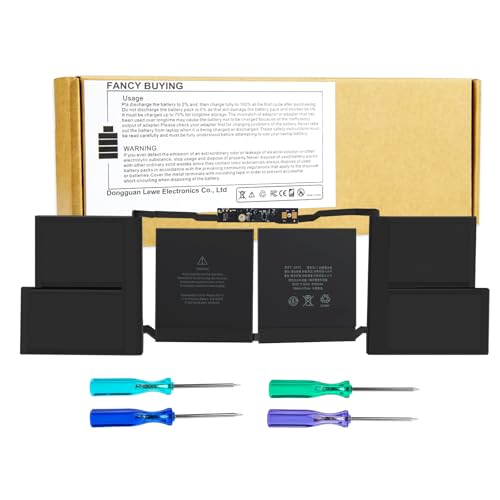 Fancy Buying A2113 A2141 Laptop Battery Compatible with MacBook Pro 16-inch A2141(2019 Version) EMC 3347,fits MVVJ2xx/A MVVK2xx/A MVVL2xx/A MVVM2xx/A - size: 12.52*3.78*0.31inch A2113