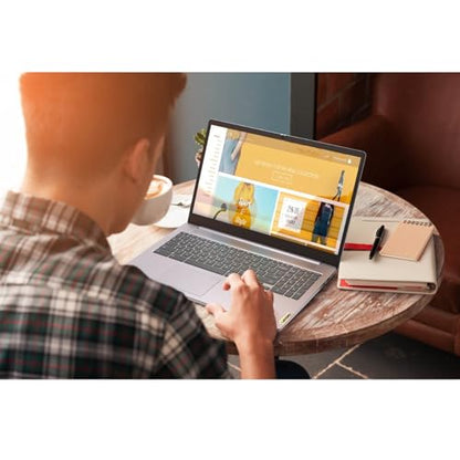 Lenovo IdeaPad 3i Chromebook, 15.6” FHD 1920 x 1080 Display, Intel Celeron N4500 1.1GHz, Intel UHD Graphics, 4GB RAM, 64GB SSD eMMC, Webcam, Bluetooth, Chrome OS, Grey (Renewed) - style: N4500 | 4GB|64GB Storage
