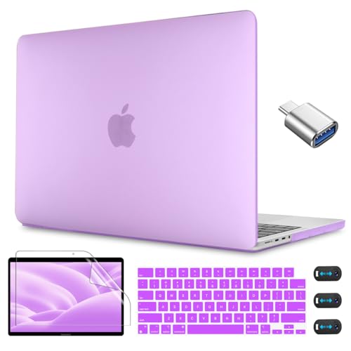 CISSOOK for MacBook Pro 14 Inch 2026 2025 2024 2023 2022 2021, Purple Hard Shell Cover for MacBook Pro 14.2" M1 M2 M3 M4 M5 Pro/Max Chip A2442 A2779 A2918 A2992 A3112 A3185 A3401 A3434 - color: Pro14inch-Matte Purple