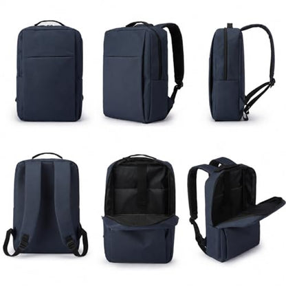 Laptop Backpack for Women & Men, 15.6" Laptop and Tablet Bag with Computer Compartment – Lightweight, Durable Travel & Work Backpacks, Blue - color: Backpack 01 Blue