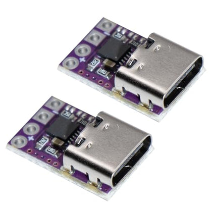 2PCS USB-C PD Trigger Board Module Supports PD 2.0 3.0 Output DC 5V9V12V20V 100W Suitable for Laptop Charge, DIY Power Banks, Power Supply Testing
