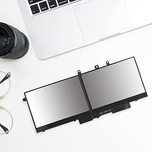 Futurebatt 68Wh GJKNX Battery Replacement for Dell Latitude 5480 5580 5280 5288 5488 5490 E5280 E5288 E5480 E5580 Series.p/n:Battery GJKNX, GD1JP, 0GD1JP, DY9NT, 0DY9NT, 5YHR4, 451-BBZG - size: GJKNX 10.83*5.12*0.73in