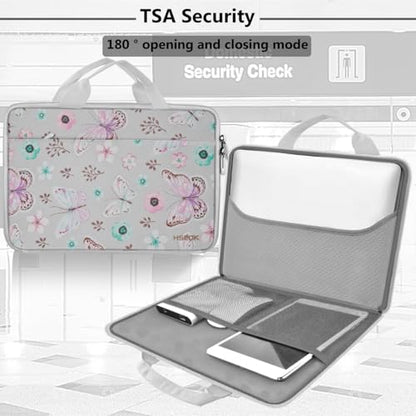 Hseok Laptop Sleeve 13-14 Inch Case Briefcase Compatible with MacBook Neo Pro 14 M5/M4/M3/M2/M1, All Models 13.3 Mac Air/Pro, XPS 13 14, Most Popular 13"-14" Notebooks,B01F01 - color: B01F01, size: 13"-14"