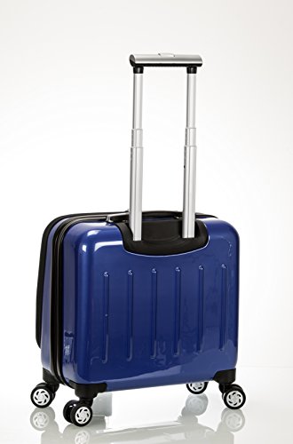 Rockland Revolution Hardside Rolling Computer Case, Blue, Carry-On 17-Inch - color: Blue