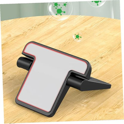 NUOBESTY 2pcs Foldable Mini Laptop Stand and Notebook Holder Portable Desktop Laptop Support for Cooling Ventilated Desks, Suitable for Office and Home Use
