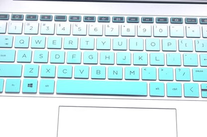 Keyboard Skin Compatible for HP Pavilion Laptop 17z 17-cn 17-cp, HP Laptop 17t 17.3 17z-cp000/cp300/cp200 17t-cn300/cn200/cn000 17-cn2165cl 17-cn3033cl 17-cp2033dx 17-cp0700dx 17-cp0012dx (Ombre Mint) - color: Ombre Mint