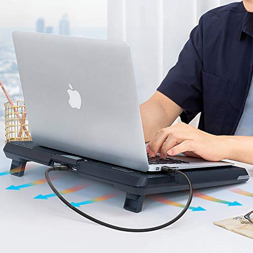 AICHESON Gaming Laptop Cooling Pad and 2 USB A to A Cable Set