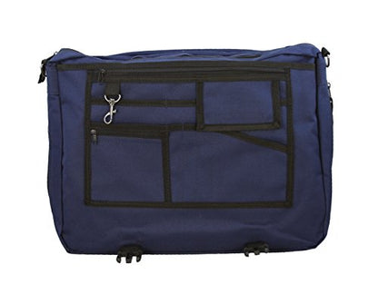 Deluxe Expandable Briefcase - color: Blue