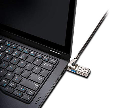 Kensington N17 Dell Cable Lock for Laptops with Wedge Lock Slot - Pre-Set Combination Lock - (K67929WW)
