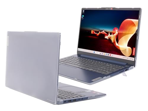 mCover Case Compatible ONLY for 2022-2024 15" Lenovo IdeaPad Slim 3 ｜ 3i 15ABR8 / 15AMN8 / 15IAH8 / 15IAN8 / 15IRH8 / 15IRU8 Windows Computers (NOT Fitting Any Other Lenovo Models)- Clear - color: Clear