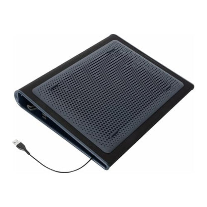Targus 17 Inch Dual Fan Lap Chill Mat - Soft Neoprene Laptop Cooling Pad for Heat Protection, Fits Most 17" Laptops and Smaller - USB-A Connected Dual Fans for Heat Dispersion (AWE55US)