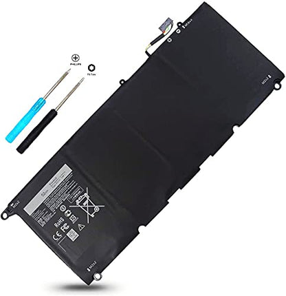 XPS 13 9350 9343 90V7W JD25G Battery for Dell XPS13 XPS 13 9343 9350 P54G P54G001 P54G002 13-9350-D1508G 0RWT1R 0DRRP 0N7T6 DIN02 00N7T6 JHXPY JHXPY53 5K9CP RWT1R 0JHXPY 451-BBMK 090V7W 13D-9343-3708 - size: JD25G