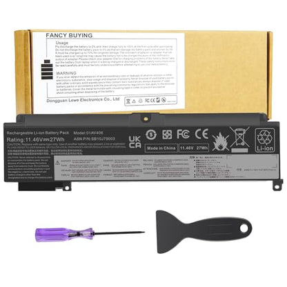 Fancy Buying L16M3P73 01AV406 Laptop Battery for Lenovo ThinkPad T460s T470s Series Notebook Internal 00HW038 00HW025 00HW024 01AV462 01AV405 01AV407 01AV408 SB10J79003 - size: 7.99*2.05*0.31inch