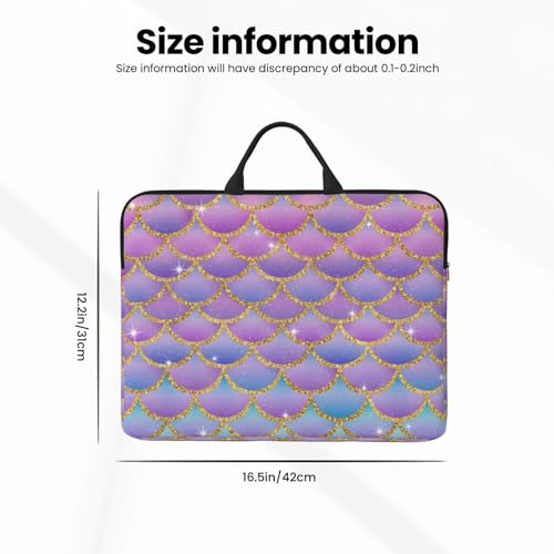 Laptop Case 14 Inch, Soft Shockproof Laptop Sleeve with Handle, Protective Bag - color: Pattern (666)