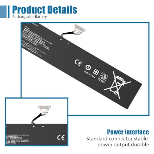C41N2208 Laptop Battery Replacement for ASUS ROG Ally RC71L PC71L Gaming Handheld PC Series 15.48V 74Wh 4780mAh - size: 1021*1.73*0.38 inch C41N2208