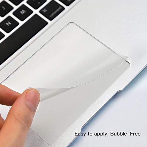 2 Pack MacBook Air 13 A2337 M1 A2179 TrackPad Protector Cover Skin, Clear Anti-Scratch Touchpad Cover Film for 2018 2019 2020 2021 Apple MacBook Air 13 Inch A2337 M1 A1932 A2179 with Touch ID - size: MacBook Air 13