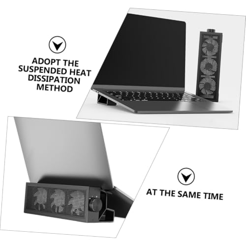 Speed RGB Gaming Laptop Cooling Pad with Stand Ergonomic Notebook Cooler Rack for Overheat Prevention and Comfortable Viewing Angle Laptop Accessory