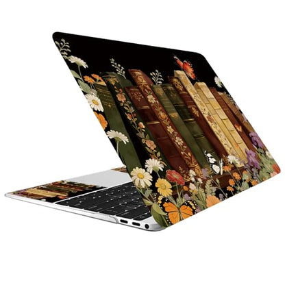 CREATCABIN Laptop Skin Sticker Decal PVC Vinyl Quote Sticker Notebook Art Decal PC Art Personalized Protector Waterproof Scratchproof Laptop Skin for 12.1 13 13.3 .6 14 15 15.3 16 Inch Vintage Book - style: Vintage Book