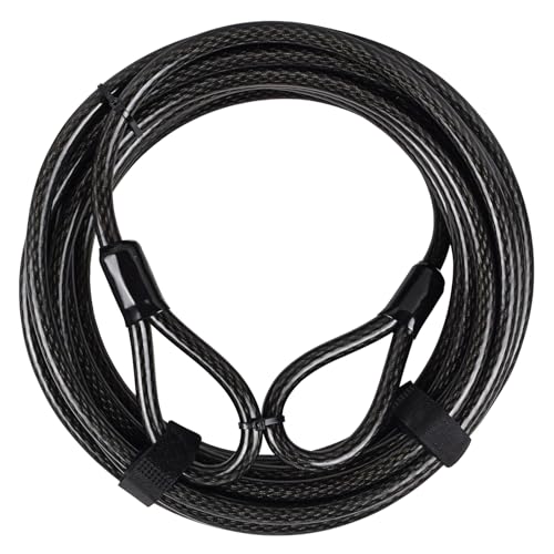 40ft x 3/8" Heavy Duty Cut-Proof Security Cable, Kayaking & Outdoor Equipment - size: 40FT