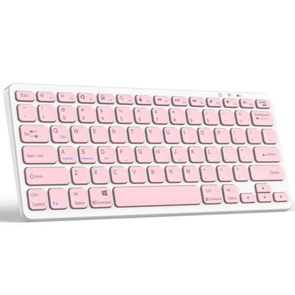 TaIYanG Bluetooth Keyboard for iPad Wireless Keyboard Compatible with iPad A16 11th 10th Generation, 10.2(9th/8th/7th Gen), Air/Pro/Mini and All Bluetooth Devices (Light Pink) - color: Light Pink