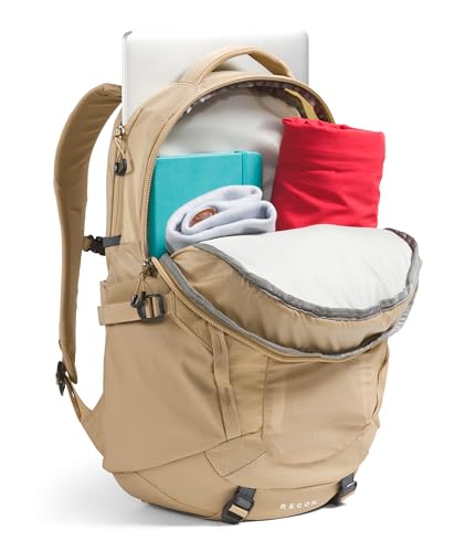 The North Face Women's Recon Everyday Laptop Backpack - PFAS Free, Khaki Stone, One Size - color: Khaki Stone, size: 30 Liters
