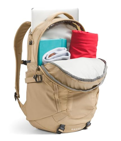 The North Face Women's Recon Everyday Laptop Backpack - PFAS Free, Khaki Stone, One Size - color: Khaki Stone, size: 30 Liters