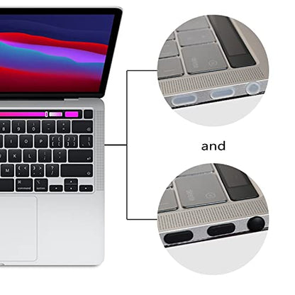 10 Pcs Dust Dirt Plugs Cover for MacBook Neo 13 inch 2026 & MacBook Pro 14" & MacBook Pro 16" & MacBook Air 13 inch & MacBook Pro 13", Silicone Dust Cups Set Port Plugs Cover