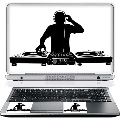 13 13.3 Inch Laptop Skin Sticker Cover Premium Sticker Cover Art Decal Decorative (Included 2 Wrist Pad Skins) - DJ - color: 3711, size: 13 Inch