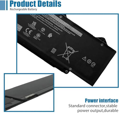 DR02P R73TC Laptop Battery Replacement for Dell Latitude 5440 5450 5540 5550 Precision 3480 3490 3580 3590 Series RXF9T 02X1V9 WYJ45 2X1V9 11.4V 54Wh - size: 10.37*3.38*0.18 inch DR02P