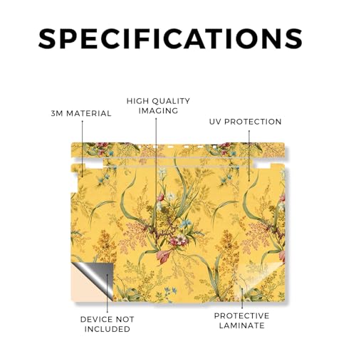 Laptop Skin Compatible with Lenovo Legion 5 Gaming Laptop (15IRX9) 2024 - Yellow Marble End - Premium 3M Vinyl Protective Wrap Decal Cover - Easy to Apply | Crafted in the USA - color: Yellow Marble End, size: Legion 5 Gaming (15IRX9) 2024 Top Skin Only,