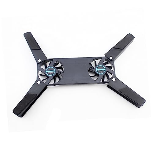 2pcs Heat Sink Quiet Laptop Cooler Notebook Cooler Laptop Air Lap Cooling Pad Fan Foldable Stand