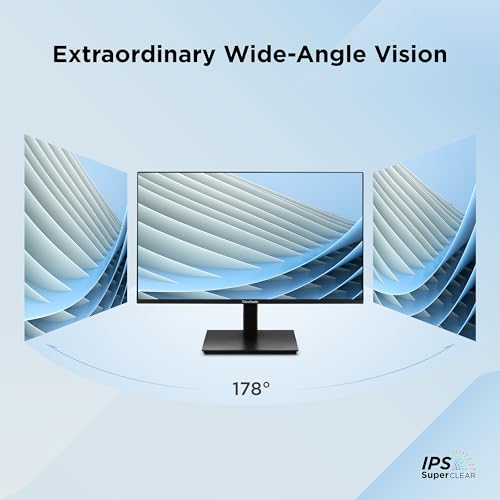 ViewSonic VA2448-MHJ 24 Inch 1080p Monitor, IPS Display with 120Hz for Smooth Home and Office Viewing, Eye Care Technology, Advanced Ergonomics, HDMI, and VGA Inputs - size: 24-Inch Ergonomic