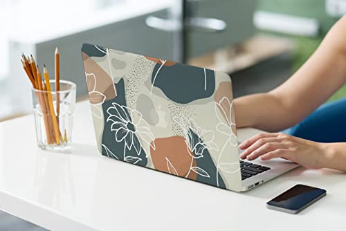 LanBaiLan Compatible with MacBook Air 13 inch Case M5 2026 M4 2025 M3 M2 2024-2022 A3449 A3240 A3113 A2681, 13.6 Plastic Hard Shell Case & Keyboard Cover, Art Flower - color: Art Flower