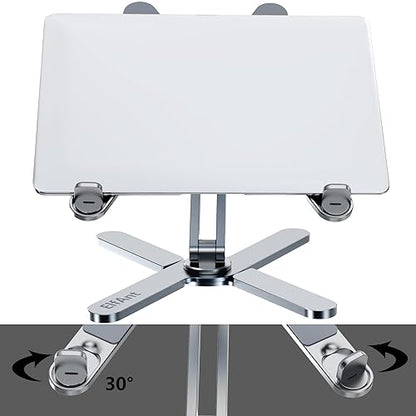 Laptop Stand 360 Degree Rotation Adjustable Portable for 10" - 17" Laptop Tablet