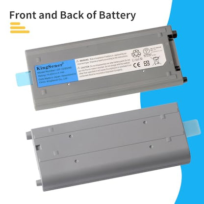 CF-VZSU48 Laptop Battery for Panasonic Toughbook CF-19 CF19 CF-VZSU28 CF-VZSU48U CF-VZSU50 6CELL 10.65V 58WH | Compatible with Panasonic Toughbook CF-19 MK1-MK8 Series, CF-VZSU28/48U/50/48R/58U. 6-Cell Li-ion