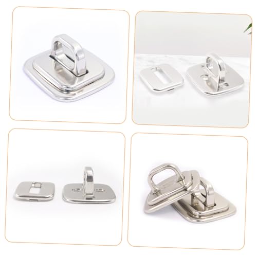 2pcs Tablet Lock Fixed Plate Security Anchor for Laptops Phone Security Anchor Monitor Keyed Cable Locks