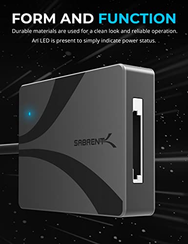 SABRENT USB Type C CFexpress Type A Card Reader [CR-CFXA] - size: CFexpress Type A Reader