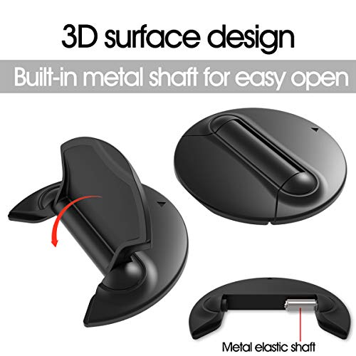 Portable Mini Laptop Stand for Desk Foldable Invisible Laptop Riser Lightweight Universal Ventilated Notebook Stands for Computer Laptop Holder Compatible with MacBook Air Pro 10-17 Inch (2 Pack)