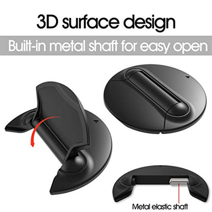 Portable Mini Laptop Stand for Desk Foldable Invisible Laptop Riser Lightweight Universal Ventilated Notebook Stands for Computer Laptop Holder Compatible with MacBook Air Pro 10-17 Inch (2 Pack)