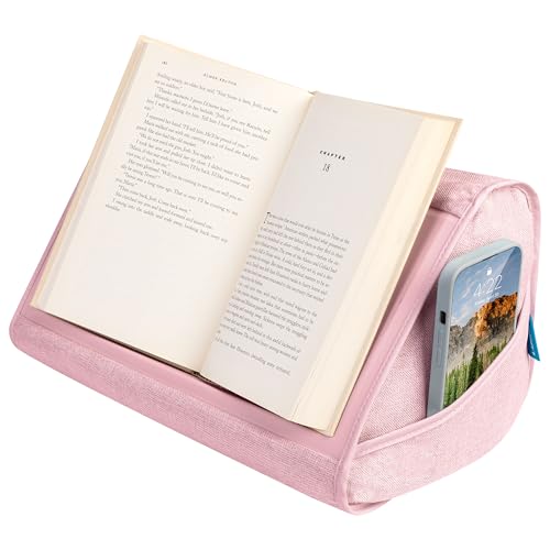 LAPGEAR Book Pillow - Pink, Fits 6" x 9" Books - color: Pink