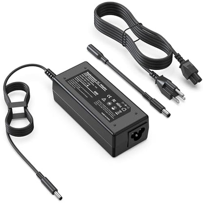 65W 45W AC Adapter Laptop Charger Round Tip Compatible with Dell Inspiron 15 Charger 13 14 17 3000 5000 7000, 2-in-1 Series 3558 3181 5100 5535 5559 5567 XPS 9350 9360 Charger Laptop Power