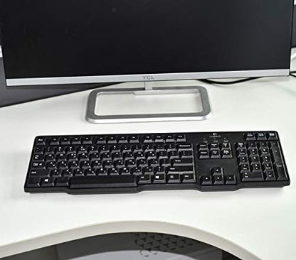 [2PCS Pack] French Keyboard Stickers,Matte Vinyl Keyboard Sticker with White Letters Non-Transparent for PC Computer Laptop Notebook Desktop Keyboards (French) - color: French
