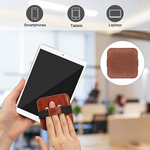FINTIE Screen Cleaning Pad, [4 Pack] Soft Cloth Car Phone Screen Cleaner | Microfiber Wipe Cleaning with Elastic Strap for iPad, iPhone, MacBook, Tablets, Laptop, Monitor (Blossom) - color: Blossom