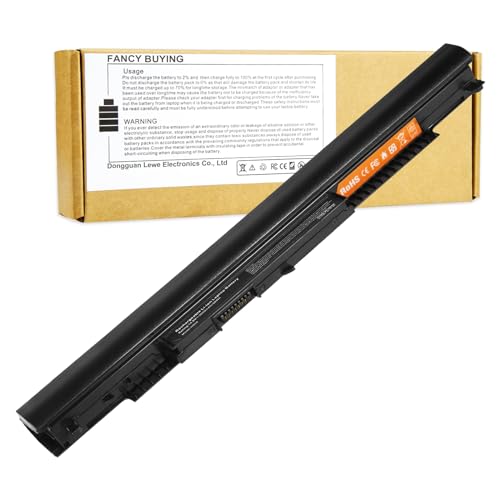 Fancy Buying 807956-001 HS04 Laptop Battery for HP HS03 807957-001 807611-421 HSTNN-LB6U TPN-I119 G4/G5 240 245 246 250 256 15-AY039WM 15-AY041WM 15-AY009DX 15-AY061NR 15-BA009DX 14-AN013NR 15-AY013NR - size: 10.79*0.9*0.82inch
