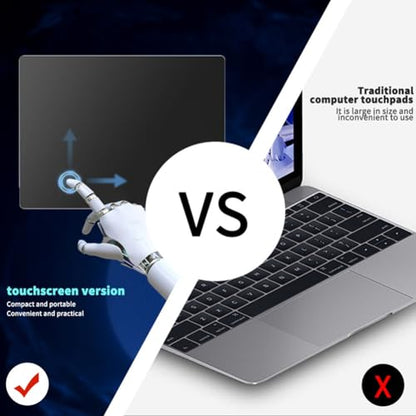 USB Wired Multi-Touch Trackpad Slim Touchpad Mouse for Window Desktop/Laptop/Notebook Computer PC White